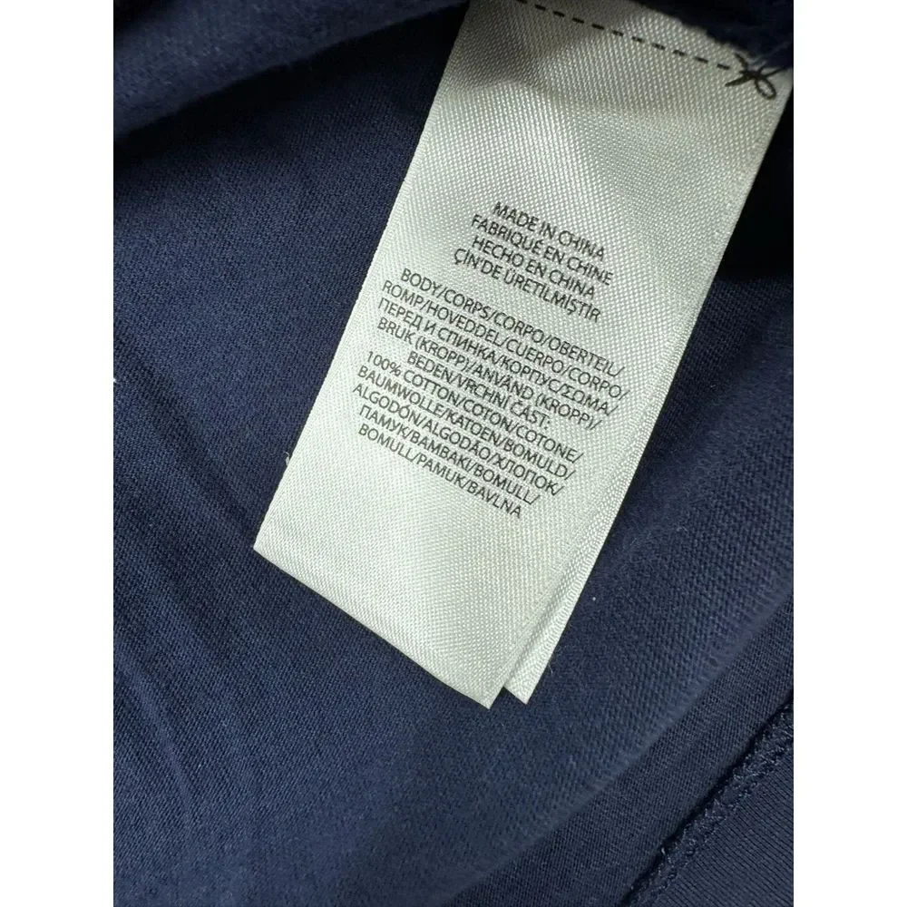 Polo Ralph Lauren Shirt Mens Small Blue Tee Stadium Shield USA Track Hurdle Wing